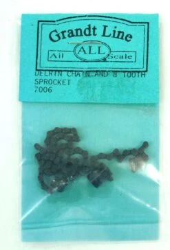 Grandt Line 7006 6" Chain And 8 Tooth Sprocket Set -Lionel Shop 10 19 2022e 1