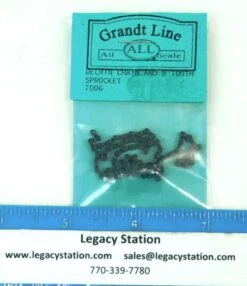 Grandt Line 7006 6" Chain And 8 Tooth Sprocket Set -Lionel Shop 10 19 2022e 2