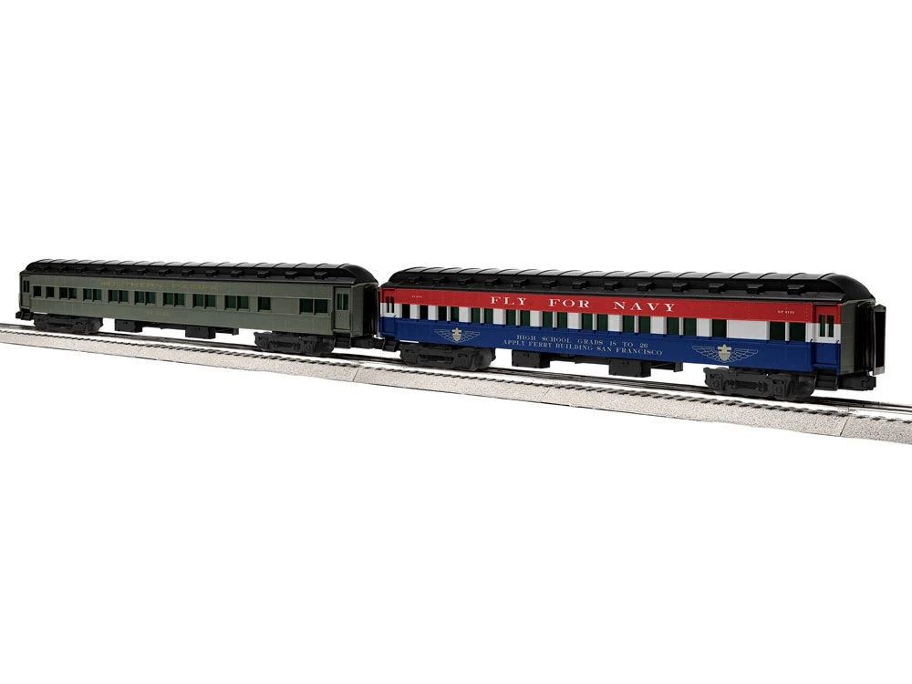 Lionel 1927130 18" 2-Pack #3 Southern Pacific 18" Coaches NEW 3 Lionel 1927130 18" 2-Pack #3 Southern Pacific 18" Coaches NEW