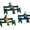 Lionel 1930190 Sitting People With Benches 6-Pack -Lionel Shop 1930190