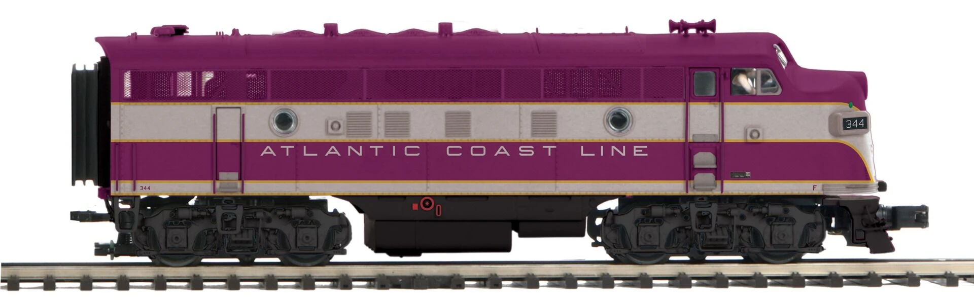 MTH 20-21585-1 Atlantic Coast Line F3 A Powered #344 3 MTH 20-21585-1 Atlantic Coast Line F3 A Powered #344
