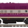 MTH 20-21585-4 Atlantic Coast Line F3 A Non Powered -Lionel Shop 20 21585 4