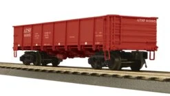 MTH 20-95480 Santa Fe 55-Ton All Steel Drop-Bottom Gondola Uncatalogued Special