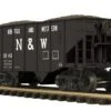 MTH 20-97393 Norfolk & Western Fish Belly Hopper