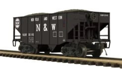 MTH 20-97393 Norfolk & Western Fish Belly Hopper