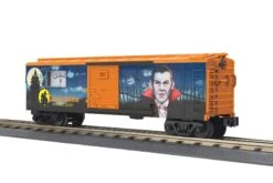 MTH 30-71060 Transylvania Box Car W/Power Meter - Transylvania Power & Light (Dracula)