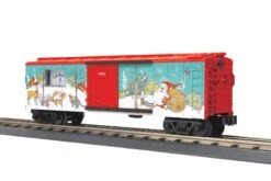 MTH 30-71061 Christmas Boxcar With Power Meter- Uncatalogued Special