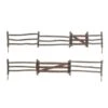 Woodland Scenics 3001 O Log Fence 2 Woodland Scenics 3001 O Log Fence -Lionel Shop 3001
