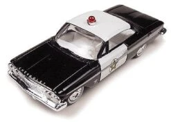 Classic Metal Works 30116 '61 Impala Police Car 1:87 Scale (New, In Box) -Lionel Shop 30116