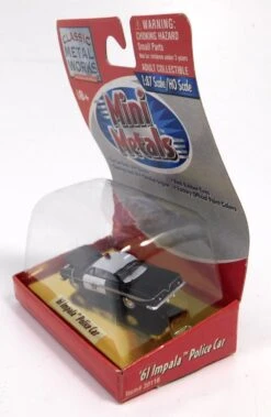 Classic Metal Works 30116 '61 Impala Police Car 1:87 Scale (New, In Box) -Lionel Shop 30116 4