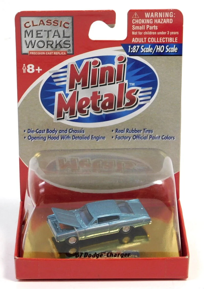 Used Classic Metal Works 30135 '67 Dodge Charger 1:87 Scale (New, In Box) 3 Used Classic Metal Works 30135 '67 Dodge Charger 1:87 Scale (New, In Box)