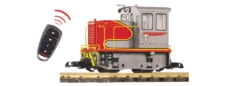 Piko 38509 Santa Fe (SF) 25-Ton Diesel Locomotive, Battery-Powered R/C, W/Sound (G-Scale)