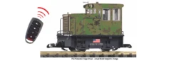 Piko 38511 U.S. Army (USATC) 25-Ton Diesel Locomotive, Battery-Powered R/C, W/Sound (G-Scale