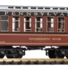Piko 38629 PRR Wood Coach 80476, Tuscan -Lionel Shop 38629