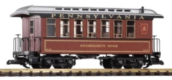 Piko 38629 PRR Wood Coach 80476, Tuscan