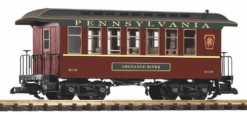 Piko 38658 Pennsylvania Railroad (PRR) Wood Coach #23119 (G-Scale)