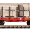 Piko 38740 SF Flatcar W/Lumber Load -Lionel Shop 38740