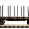 Piko 38763 Denver & Rio Grande Western (D&RGW) Bulkhead Flat (G-Scale) -Lionel Shop 38763 1024x1024