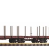 Piko 38779 Pennsylvania (PRR) Flatcar 2-Pack (G-Scale) -Lionel Shop 38779 1024x1024