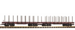 Piko 38779 Pennsylvania (PRR) Flatcar 2-Pack (G-Scale)