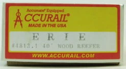Accurail 4813-1 Erie 40' Wood Reefer HO Kit -Lionel Shop 5 21 1 3
