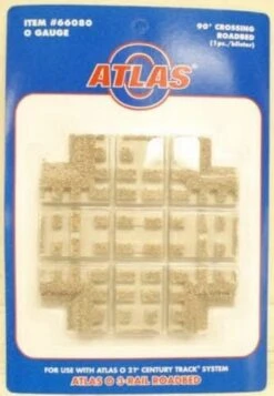 Atlas 66080 90 Degree Crossing Roadbed
