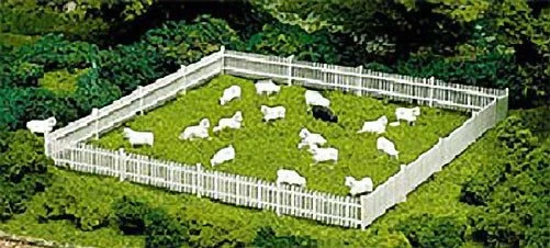 Atlas 779 HO Sheep 12wht,1 Blk 3 Atlas 779 HO Sheep 12wht,1 Blk