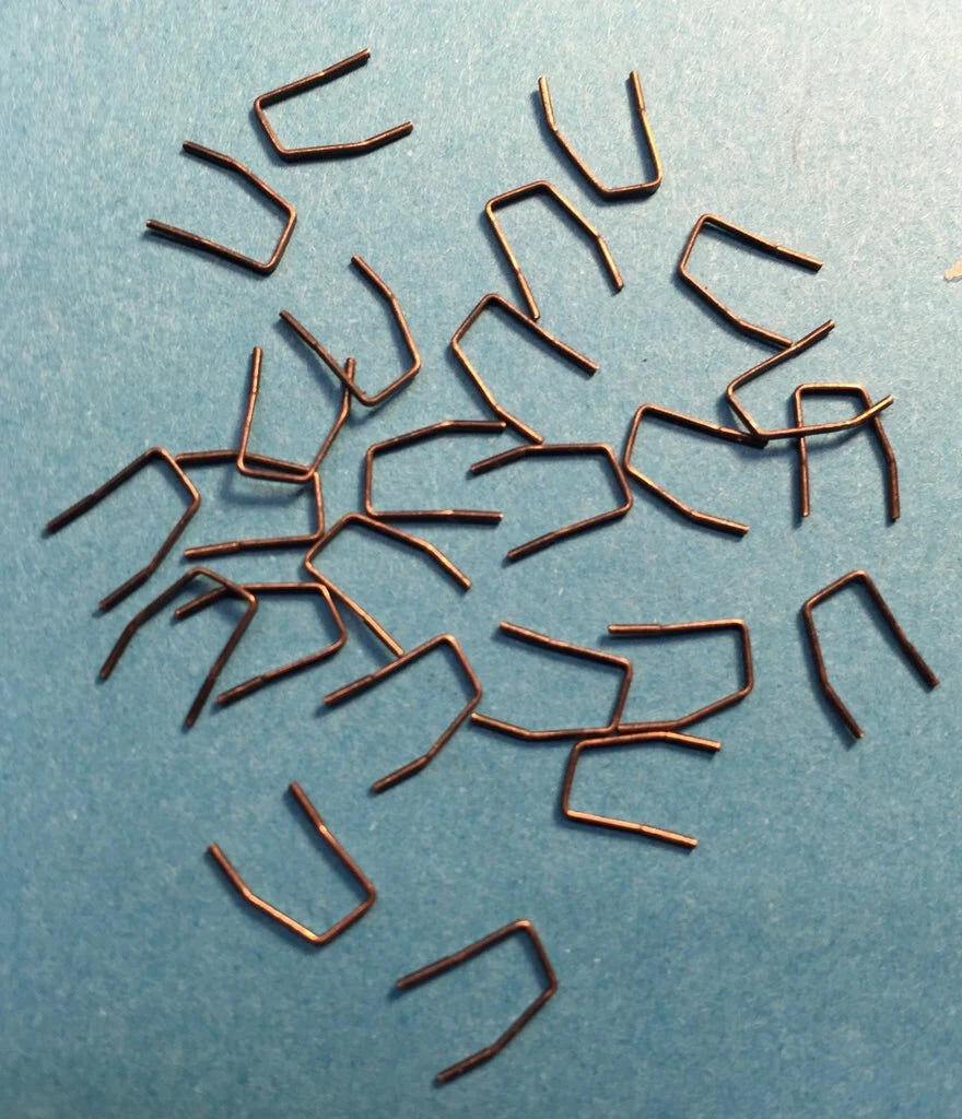 A-Line 29001 HO Scale Freight Car Stirrup Steps Style B (pkg. 25) 3 A-Line 29001 HO Scale Freight Car Stirrup Steps Style B (pkg. 25)