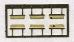 A-Line 29211HO Scale Adjustable Etched Sunshades For E&F Diesel Units