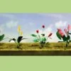 JTT 95561 Flower Plants Assortment #3 1/2" 12pk -Lionel Shop assorted flower plants 3