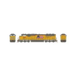 Athearn ATHG8522 HO Union Pacific SD60M W/DCC & Sound, UP/Yellow Sill/Flag #2442