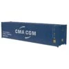 Atlas 3001141-4 CMA CGM 40' High Cube Container Blue/White #4854825 -Lionel Shop atlas 3001141