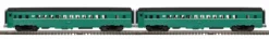Atlas O Premier Streamlined Passenger Cars 2 Car Set 3001484 Penn Central 2 Car Set