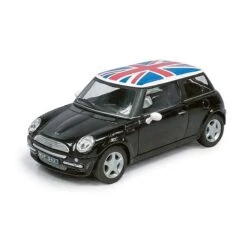 Atlas 3009930 1/43 SCALE MINI [BLACK W/ UK FLAG] 12.95 - O Layout Accessories