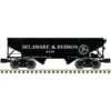 Atlas 3001232 Delaware & Hudson 6408, 6429, 6441, 6464 (Black/White) Offset Hopper -Lionel Shop atlaso o3001232