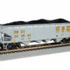 Bachmann 17615 CSX® #141944 - 40' Quad Hopper (Gray & Yellow) -Lionel Shop bachmann 17615.jpg