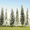 Bachmann 32202 8"-10" Pine Trees With Snow