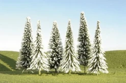 Bachmann 32202 8"-10" Pine Trees With Snow