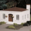 Bachmann 45609 O Police Station With Police Car Kit 1 Bachmann 45609 O Police Station With Police Car Kit -Lionel Shop bachmann 45609