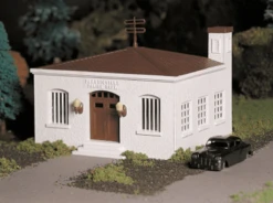 Bachmann 45609 O Police Station With Police Car Kit