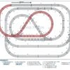 Lionel Fastrack Layout Big Climb Layout W/Remote Swtiches -Lionel Shop bigclimbremoteswitch