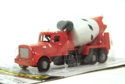 Boley 2043 HO Scale Diecast Cement Truck Red