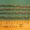 A-Line #29271 - Miniature Chain - Brass 6 Links Per Inch ( Wire Dia .019 ) -Lionel Shop brass chain 29271