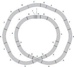 Lionel Fastrack Christmas Around The Tree Layout -add To Track In Set