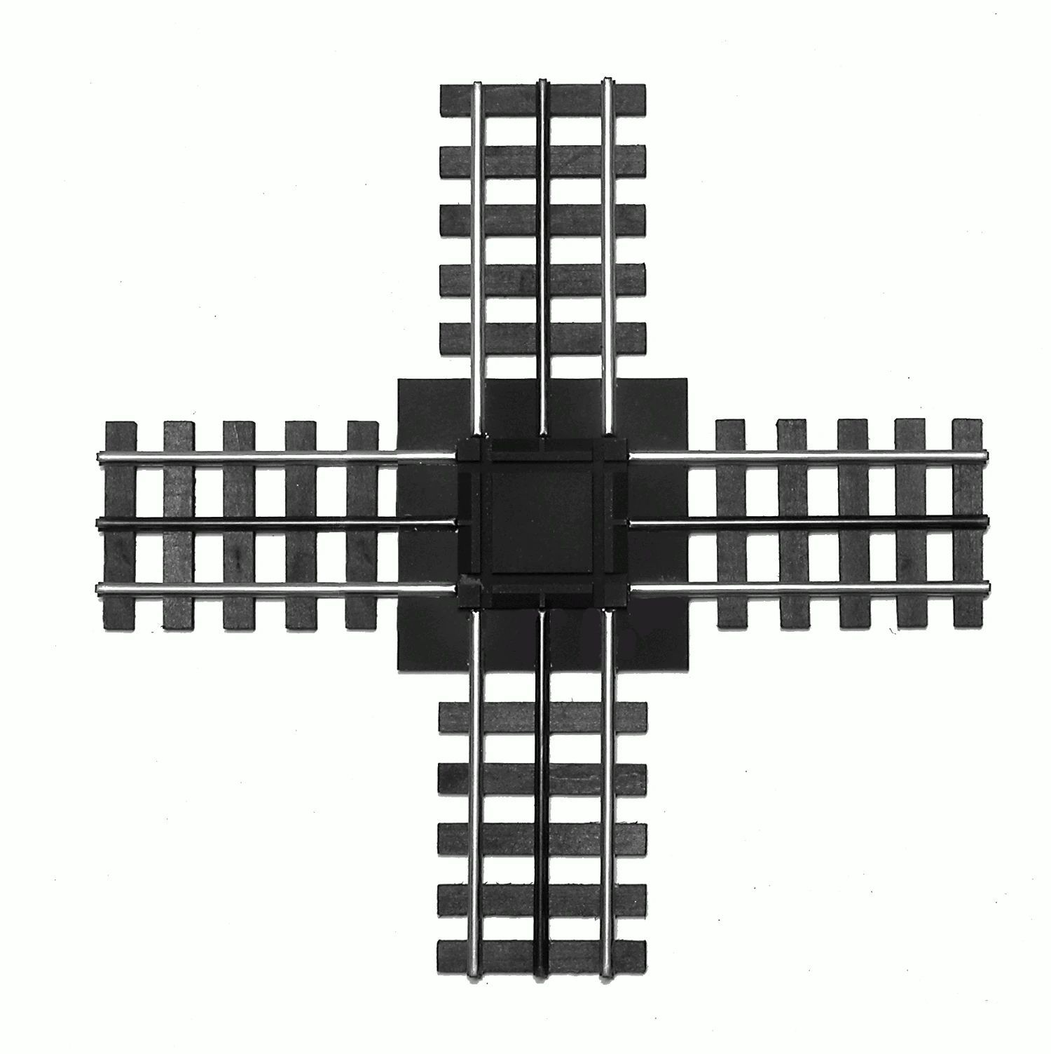 Gargraves 121 90 Degree Crossing "Phantom" With Tinplated Outside Rails 3 Gargraves 121 90 Degree Crossing "Phantom" With Tinplated Outside Rails