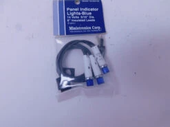 Miniatronics 18-554-03 Panel Indicator Lights - Blue