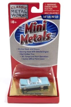 Classic Metal Works #30103 '61 Chevrolet Impala (Blue) 1:87 Scale