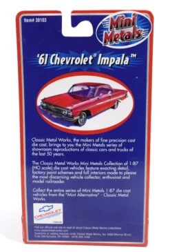 Classic Metal Works #30103 '61 Chevrolet Impala (Blue) 1:87 Scale -Lionel Shop dscn2442 4