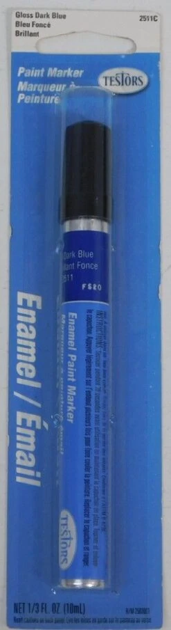 Testors 2511C Gloss Dark Blue Paint Marker