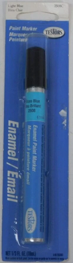 Testors 2508C Gloss Light Blue Paint Marker